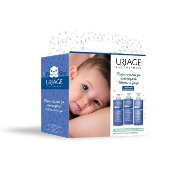 Uriage "Първа грижа за новородени, бебета и деца" Комплект