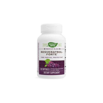 Nature's Way Resveratrol Forte Ресвератрол форте 450 мг х 60 софтгел капсули
