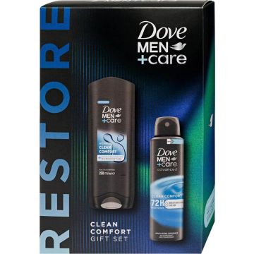 Dove Men+Care Clean Comfort Подаръчен комплект 2 части