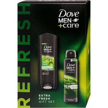 Dove Men+Care Extra Fresh Подаръчен комплект 2 части
