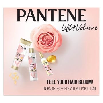 Pantene Pro-V Miracles Комплект за суха и увредена коса с розова вода и биотин