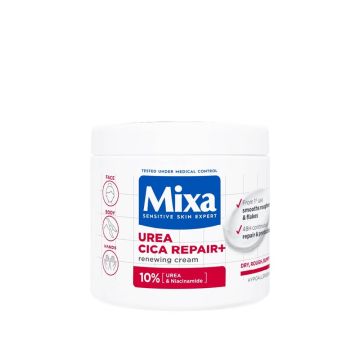 MIXA Urea Cica Repair+ Регенериращ крем за тяло за много суха кожа 400 мл