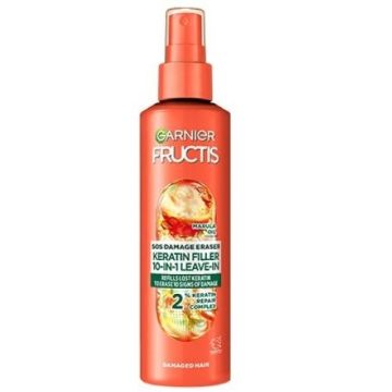 Garnier Fructis SOS Damaged Eraser Спрей без измиване с кератин 10в1 150 мл