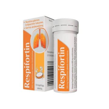 NaturProdukt Респифортин 600 мг х10 ефервесцентни таблетки