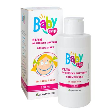 BabyCap Интимен измиващ гел за момичета 150 мл