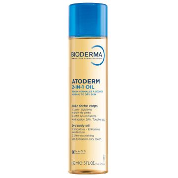 Bioderma Atoderm сухо олио за лице и тяло 2 в 1 150 мл 