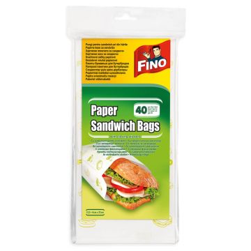 Fino Хартиени пликове за сандвичи 40 бр.