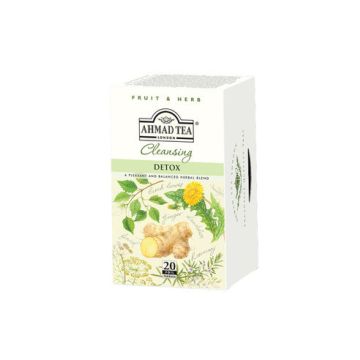 Ahmad Tea Cleansing Detox Билков чай Детокс x 20 филтърни пакетчета 