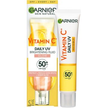 Garnier Дневен слънцезащитен флуид с витамин С SPF50+ 40 мл