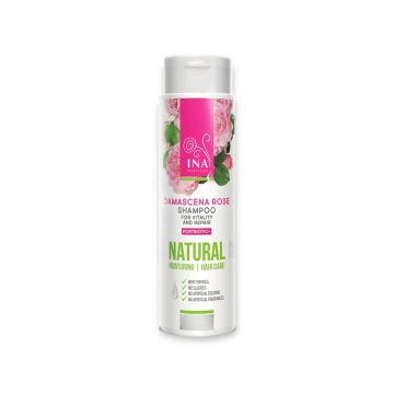 Ina Essentials Натурален шампоан с Роза за суха и изтощена коса 200 мл