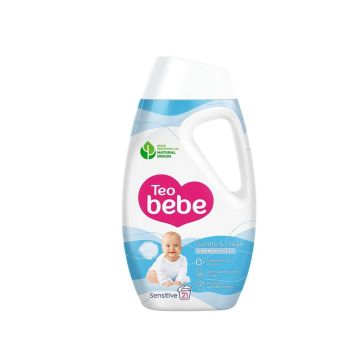 Тео Bebe Gentle & Clean Sensitive Течен перилен препарат 0,945 л