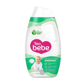 Тео Bebe Gentle & Clean Aloe Течен перилен препарат с алое 1,8 л