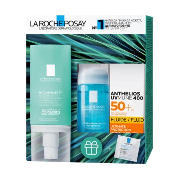 La Roche-Posay Hydraphase HA Light Kомплект 72-часова хидратираща грижа за изпълнена и сияеща кожа 