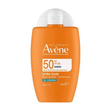 Avene Слънцезащитен Ултра флуид за мазна кожа SPF50+ 50 мл