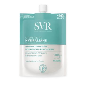 SVR Hydraliane Обогатен хидратиращ крем за суха и чувствителна кожа 50 мл