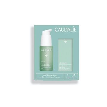 Caudalie Vinopure Салицилов серум против несъвършенства 30 мл + Caudalie Vinopure Salicylic Spot Solution Салицилов серум против несъвършенства 15 мл Комплект