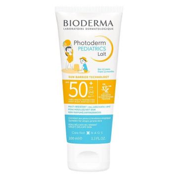 Bioderma Photoderm Pediatrics Lait Слънцезащитно мляко за деца  SPF50+ 100 мл