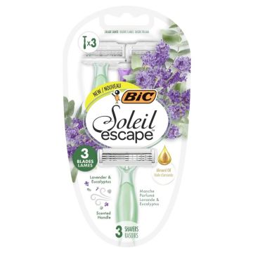 BIC Soleil Escape Lavender & Eucalyptus Дамска самобръсначка х 3 броя