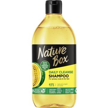 Nature Box Watermelon Oil Натурален шампоан за мазни корени и сухи краища с диня 385 мл
