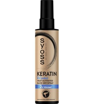 Syoss Keratin Volume Спрей за обем и топлинна защита 200 мл