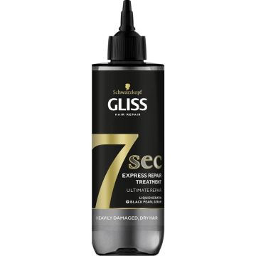 Gliss 7sec Express Repair Treatment Експресна възстановяваща маска за много увредена и суха коса 200 мл