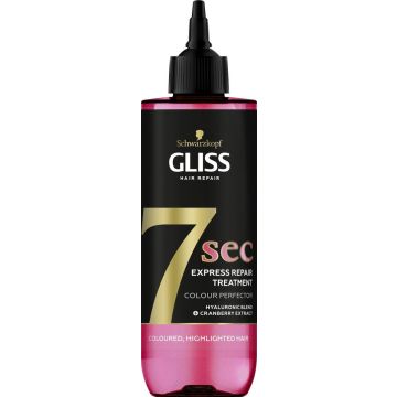 Gliss 7sec Express Repair Treatment Експресна възстановяваща маска за боядисана коса 200 мл