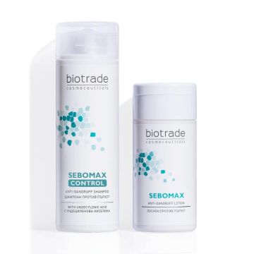 Biotrade Sebomax Рутина против пърхот Комплект