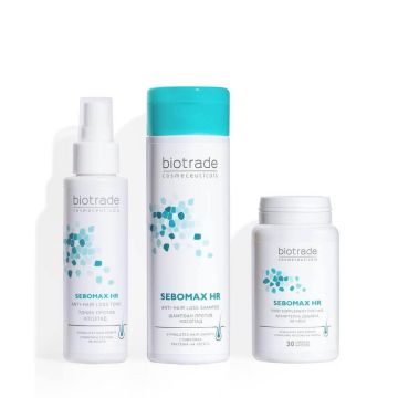 Biotrade Sebomax HR Рутина против косопад Комплект