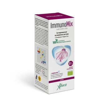 Aboca ImmunoМix Advance Сироп за деца против бактериални и вирусни инфекции 210 мл