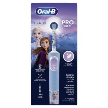 Oral-B Vitality D100 Frozen Електрическа четка за зъби за деца 3+ години