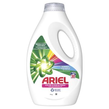 Ariel Течен перилен препарат за цветно пране Color Clean & Fresh 1.1 л