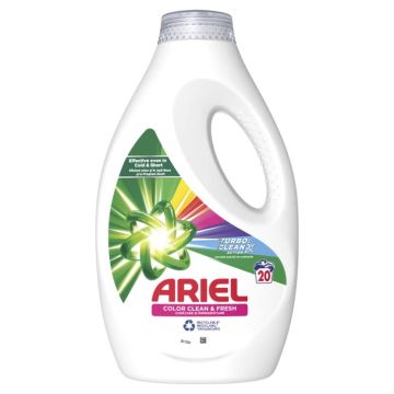 Ariel Течен перилен препарат за цветно пране Color Clean & Fresh 1.1 л