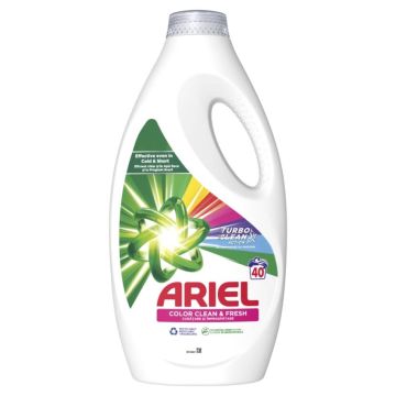 Ariel Течен перилен препарат за цветно пране Color Clean & Fresh 2 л 