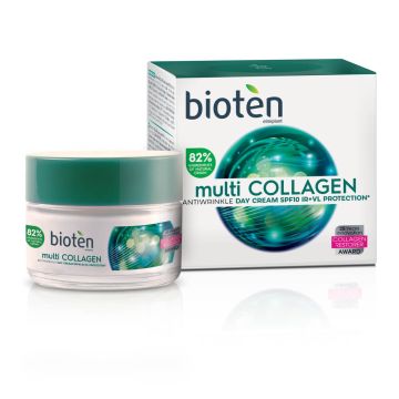 Bioten Multi Collagen Дневен крем за лице против бръчки SPF10 50 мл
