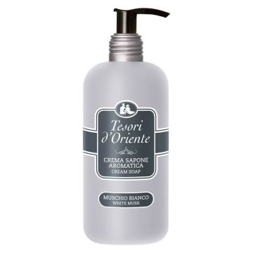 Tesori d' Oriente White Musk Течен сапун за ръце, лице и тяло 300 мл