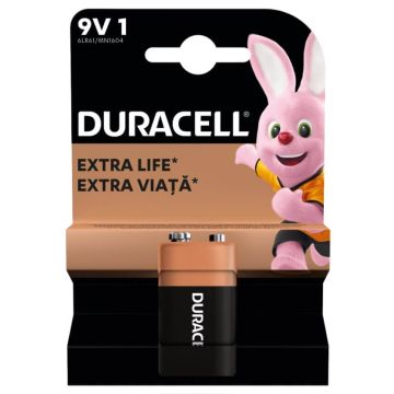 Duracell Basic Алкални батерии 9V 1 бр