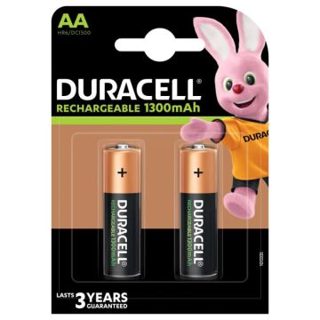 Duracell Акумулаторни батерии АА B2 1300mAh 2 бр
