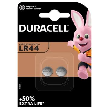 Duracell Алкални батерии LR44 2 бр