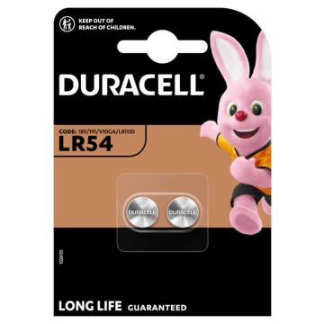 Duracell Алкални батерии LR54 2 бр