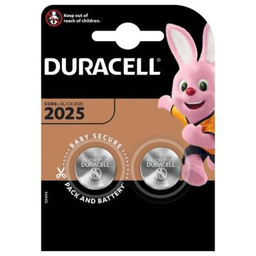 Duracell Литиева батерия CR2025 2 бр