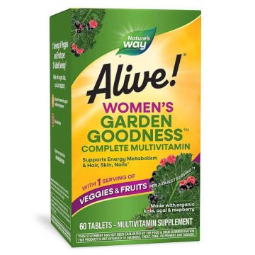 Nature's Way Alive Women's Garden Goodness Мултивитамини за жени х 60 таблетки