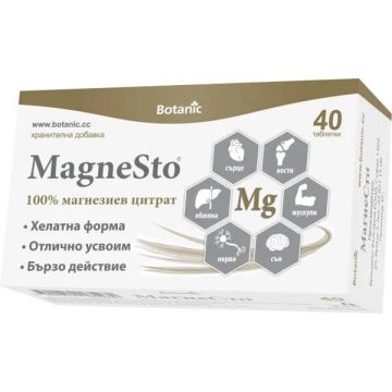 Botanic MagneSto МагнеСто х 40 таблетки 