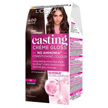 L’Oreal Casting Creme Gloss Боя за коса без амоняк 400 Brown