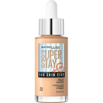 Maybelline SuperStay 24H Skin Tint Тониращ серум за лице с витамин C 30 мл Нюанс 23