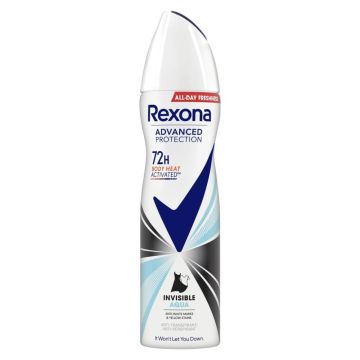 Rexona Advanced Protection Invisible Aqua Дезодорант против изпотяване за жени 150 мл 