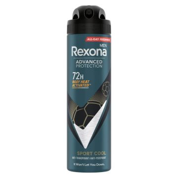 Rexona Men Advanced Protection Sport Cool Дезодорант против изпотяване за мъже 150 мл