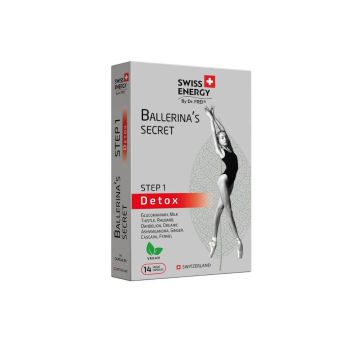Swiss Energy Ballerina's secret Стъпка 1 - Detox х 14 капсули