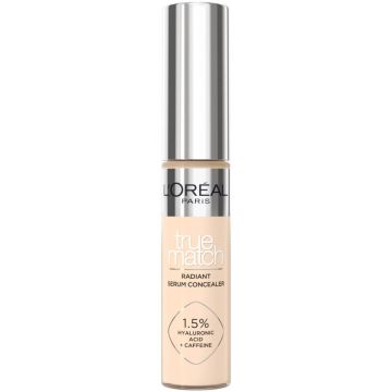 L’Oreal True Match Radiant Течен серум-коректор за лице 1N