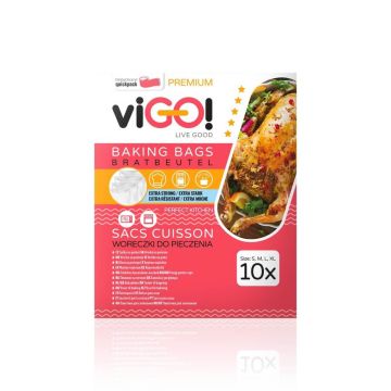 viGО! Пликове за печене Premium 10 бр различни размери