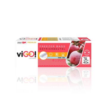 viGО! Пликове за замразяване Premium 3L х 40 броя
